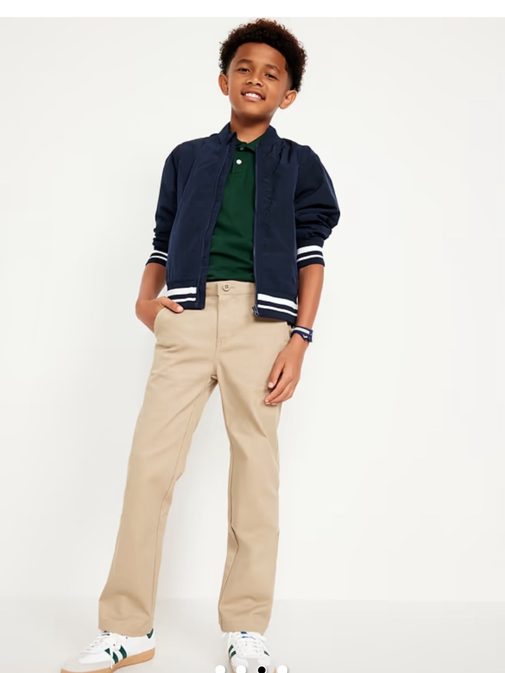 Old Navy Tan Khaki Straight-Leg Kids Pants